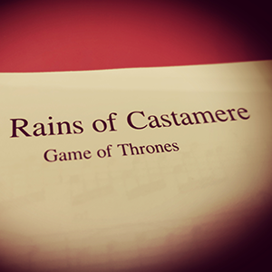 Noten: The Rains of Castamere ("Game of Thrones")